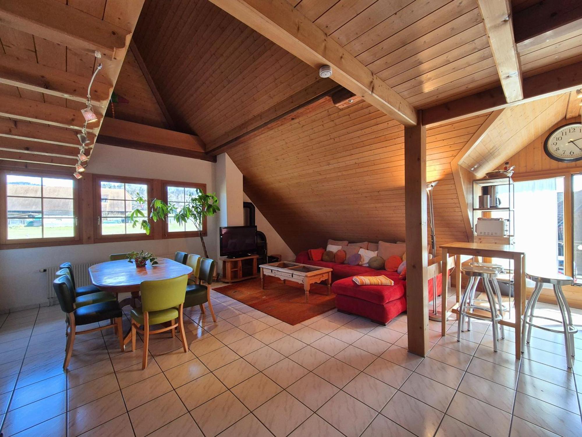 Apartment Simcha Niederwichtrach ภายนอก รูปภาพ